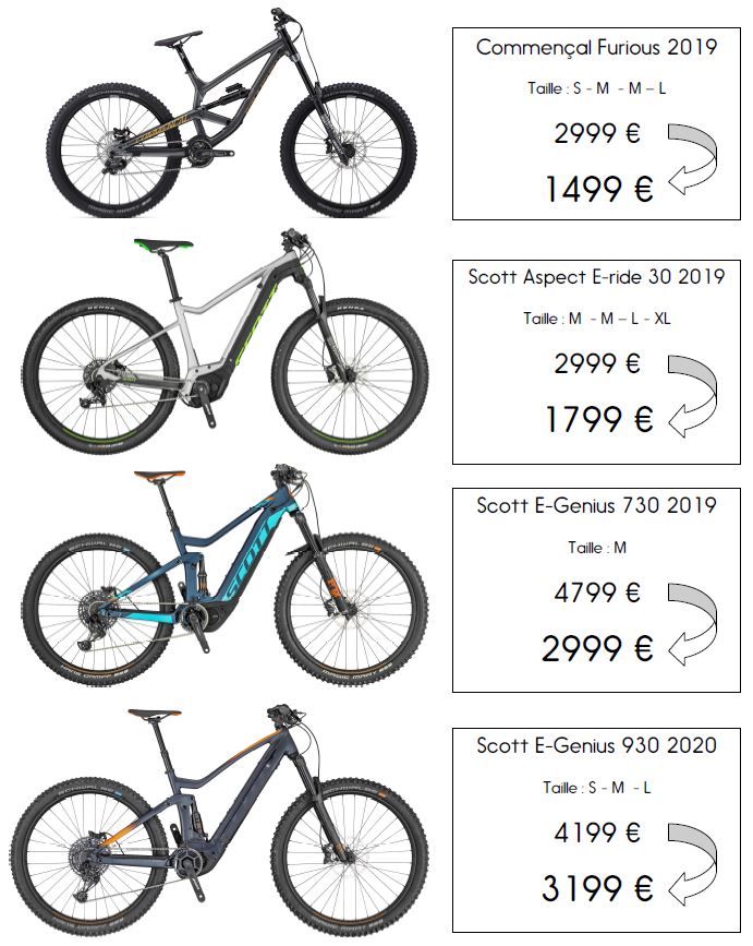 VTT et VTT électriques d'occasion