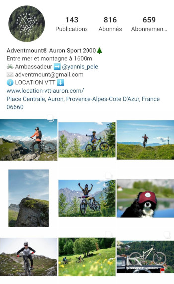 Suivez-nous sur instagram